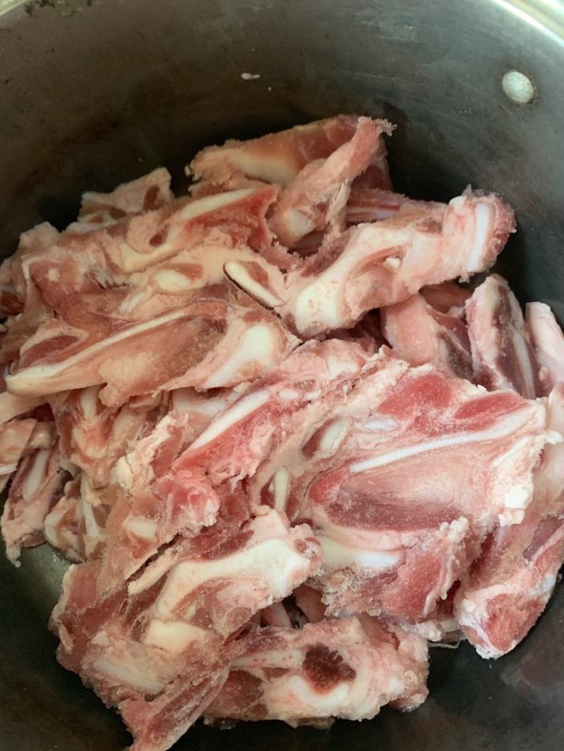 新鲜活杀猪脆骨肉猪软骨丝脆骨片生猪肉猪排骨刷肉烧烤火锅食