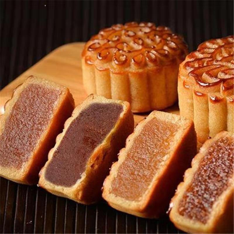】广式迷你水果小月饼五仁等多口味软皮中秋月