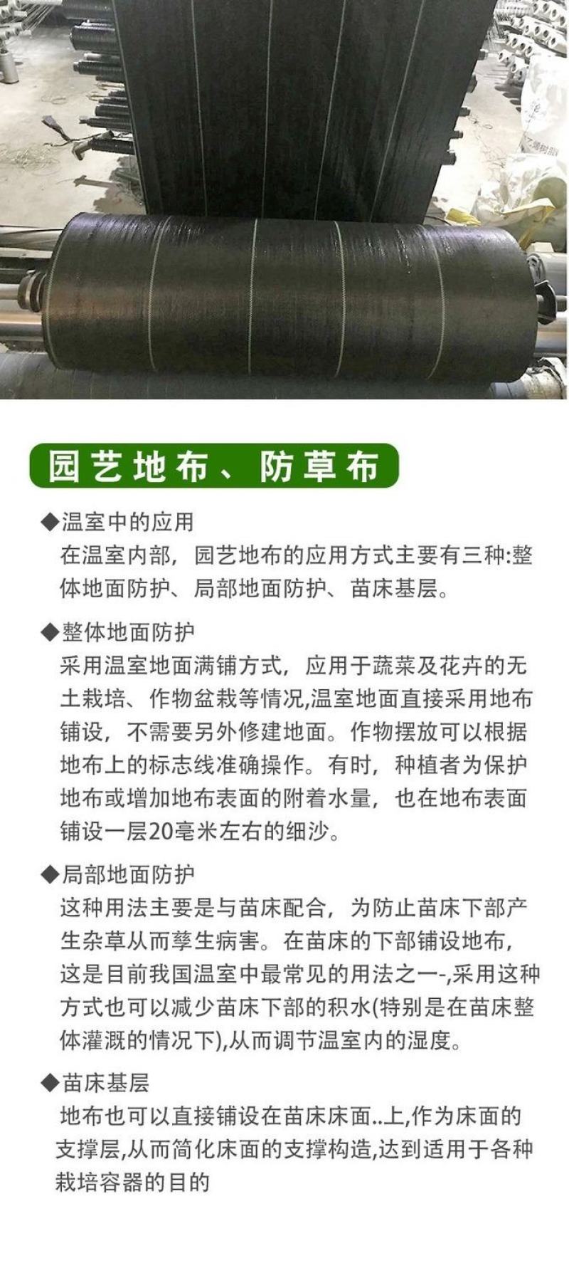 防草布园艺农用地布除草布盖草抑草地膜透气保湿可降解包邮
