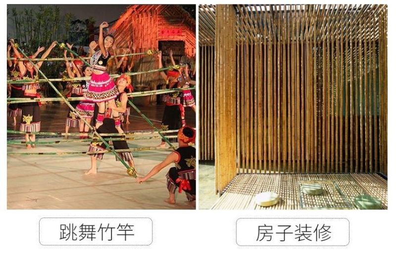 各种规格细竹竿子菜园搭架篱笆豆角竹竿旗竹杆跳舞竹竿包邮