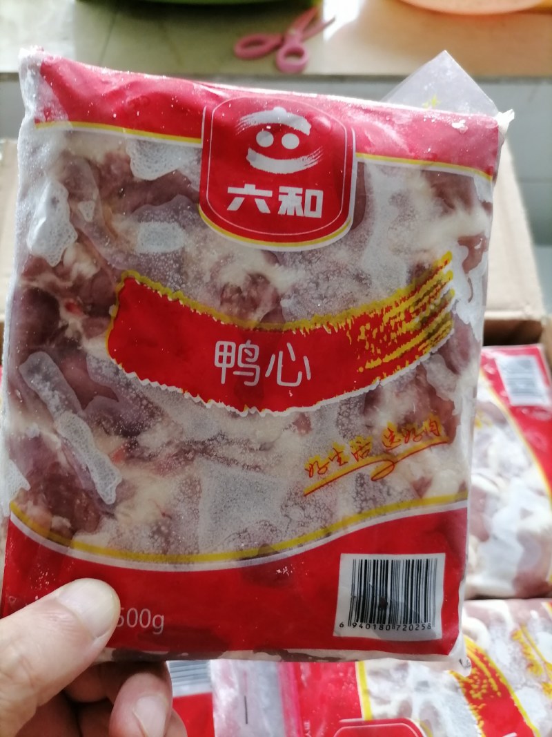 鸭心（六和产品，安全放心）一袋一斤，一箱24斤