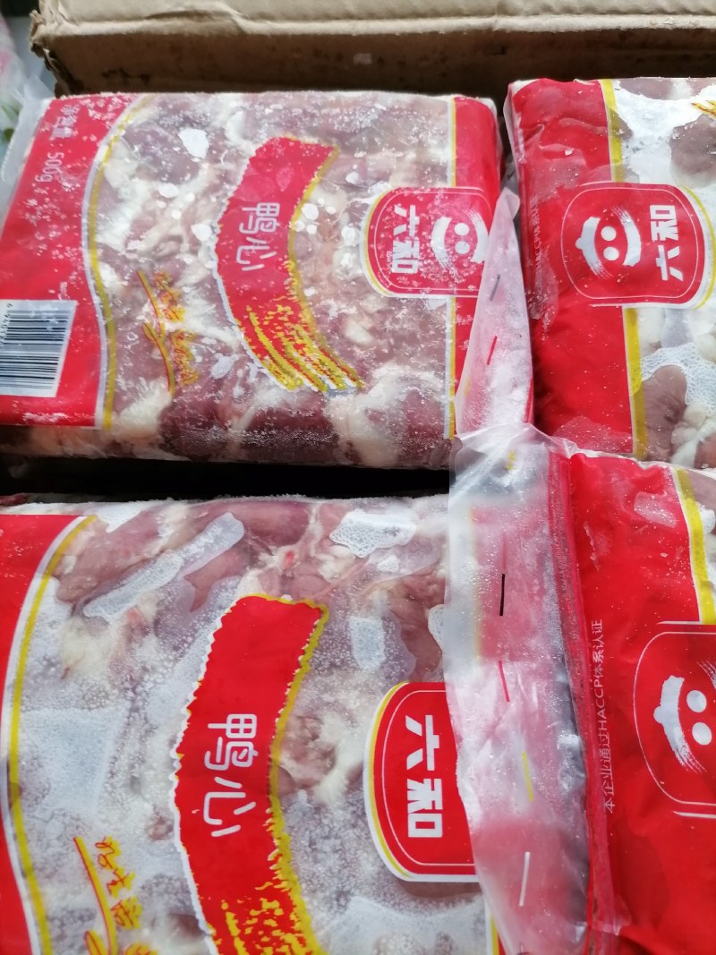 鸭心（六和产品，安全放心）一袋一斤，一箱24斤