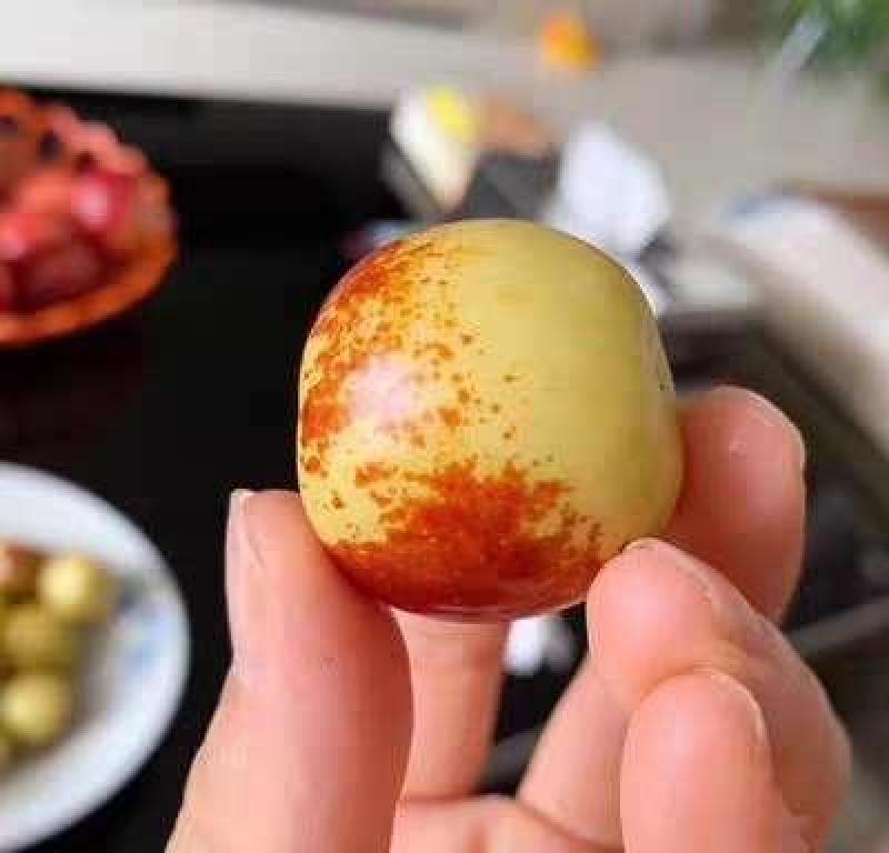 新鲜冬枣现摘现发水果陕西大荔冬枣脆甜可口货源充足整车批发