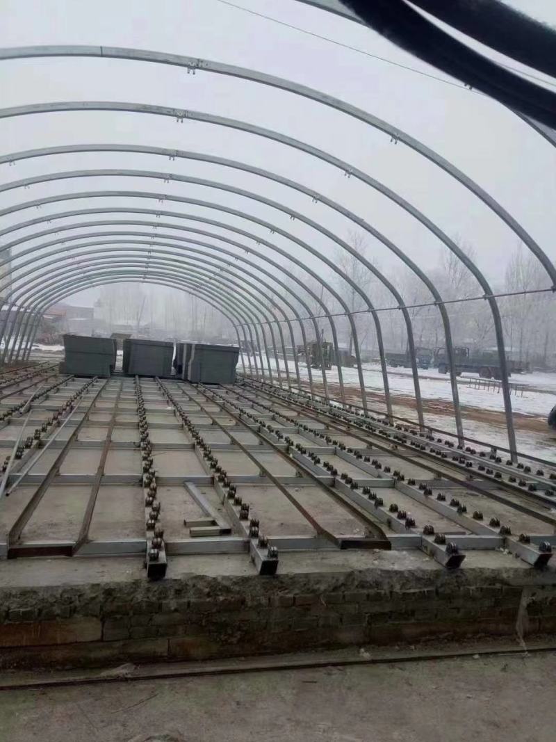 天津大棚骨架普通大棚拱棚暖棚联动温室制作