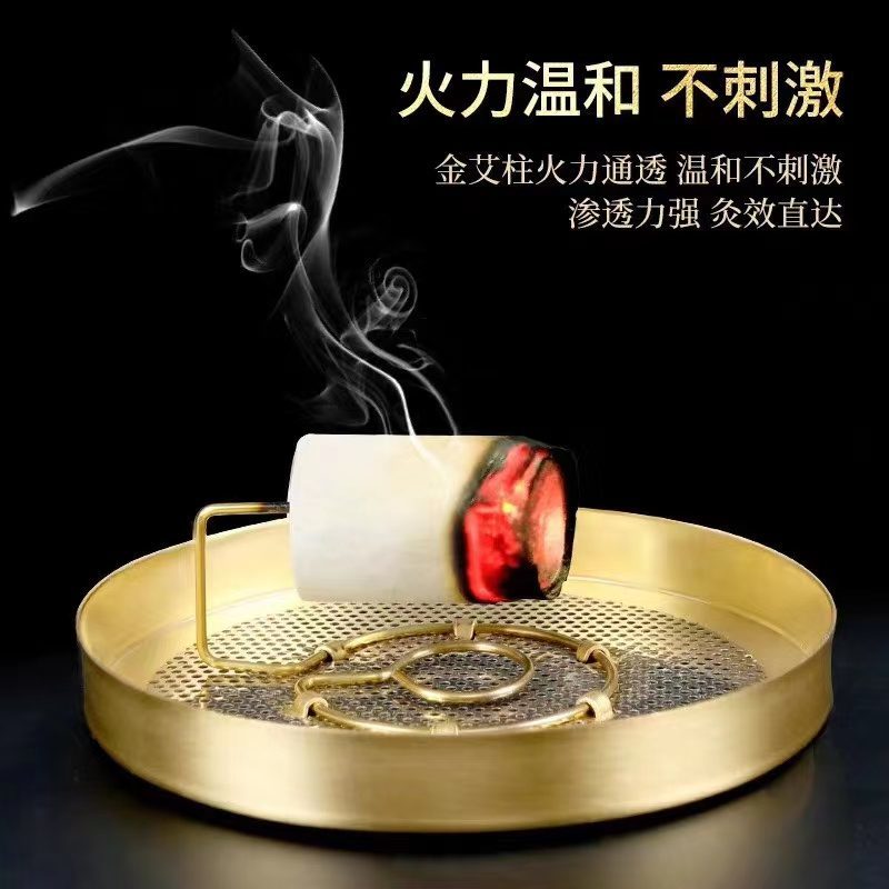 3.5Cm石磨天然手工雷火灸下单包邮自产自销量大从优
