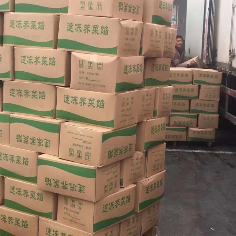 荠菜馅工厂全国批发：一件5斤*6袋一手货源