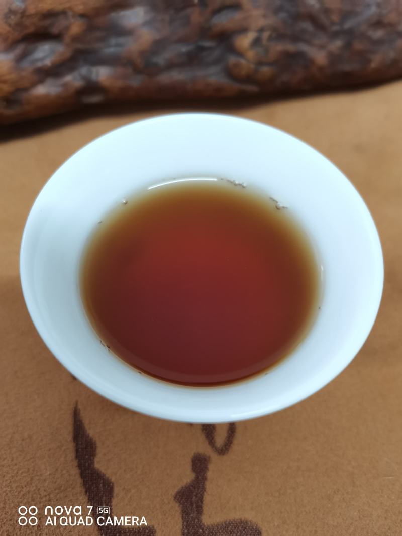 广西梧州六堡茶2008年虫屎茶砖（250克）