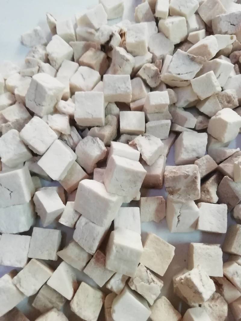 野生白茯苓，手工切块自然晒干无硫食中药材