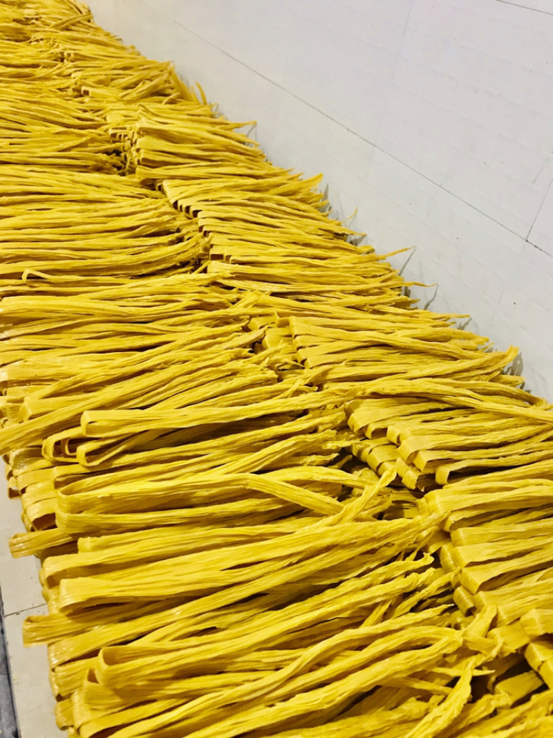 黄大豆香口感纯正的纯手工放心腐竹