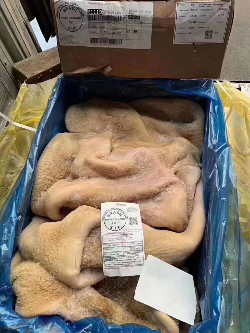 巴西厂号牛肚好箱好货