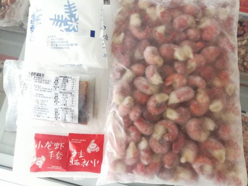 虾统帅，虾三斤，手套二副，调味包三包