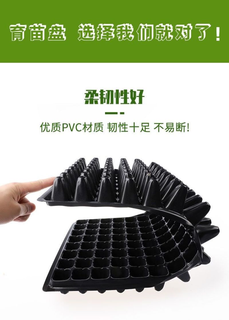 穴盘育苗盘爬藤育苗盒器苗木多肉叶插育苗箱育苗盆托盘包邮