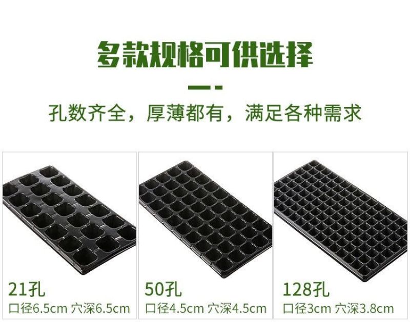 穴盘育苗盘爬藤育苗盒器苗木多肉叶插育苗箱育苗盆托盘包邮