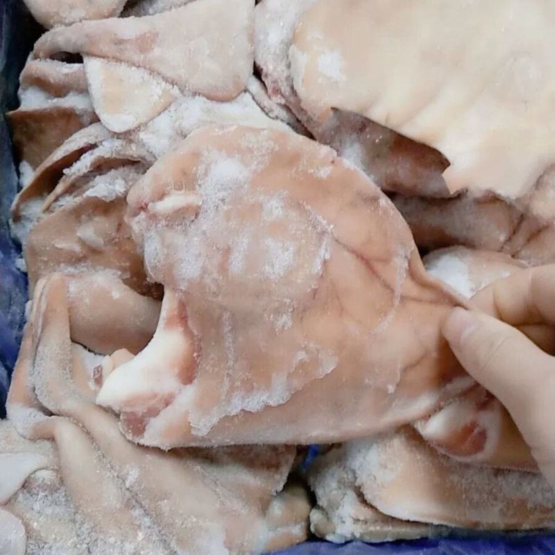 冷冻新鲜猪耳片猪耳尖生猪耳无根猪耳朵无根猪耳片1