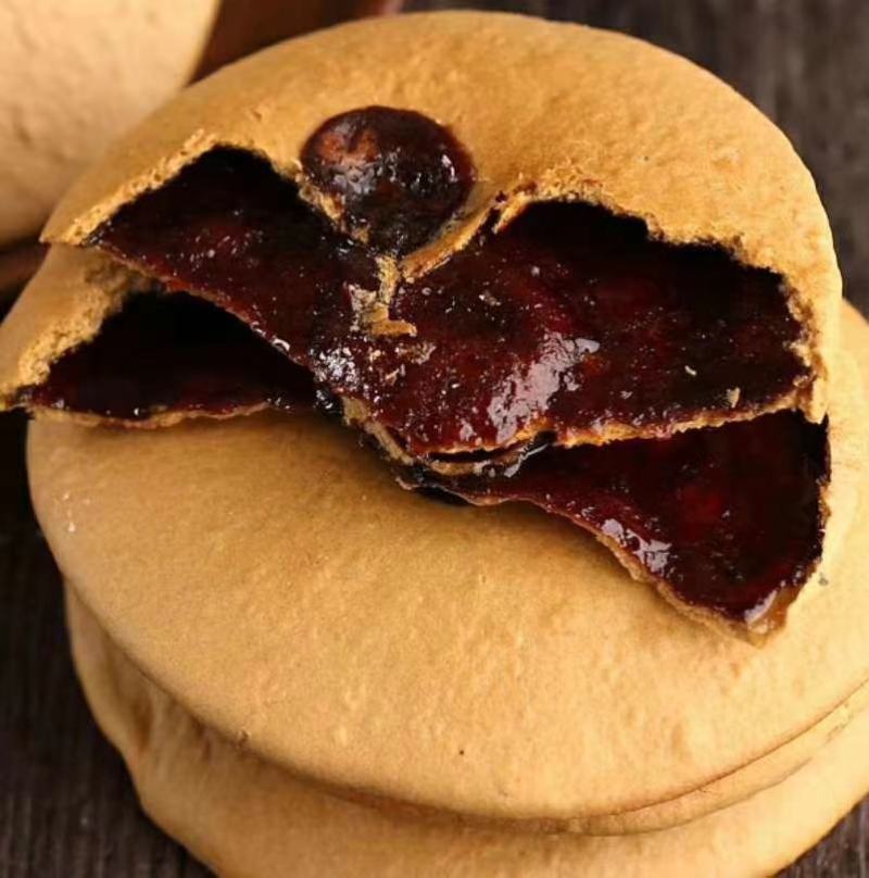 网红爆款肚脐饼，也有人叫红糖饼