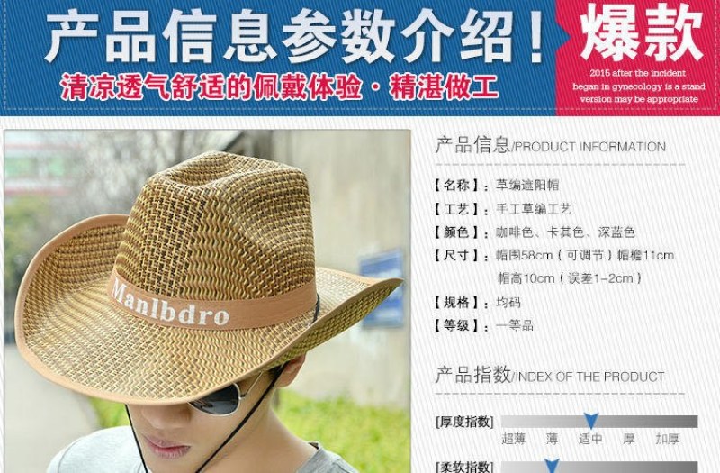 草帽大号工地农民农用帽子编织超大草帽儿童大沿渔夫遮阳防晒