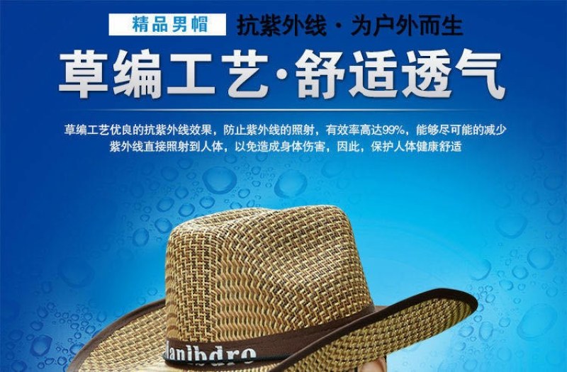 草帽大号工地农民农用帽子编织超大草帽儿童大沿渔夫遮阳防晒