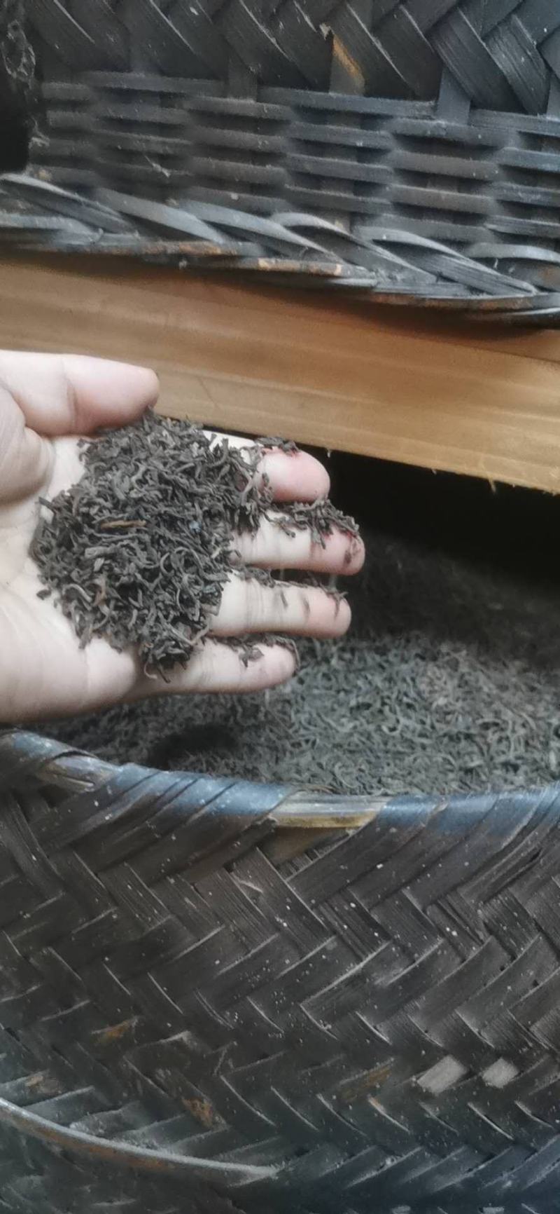 正宗原种六堡茶十年金花，陈茶剩四斤