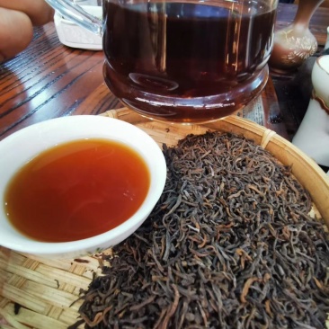 正宗原种六堡茶十年金花，陈茶剩四斤