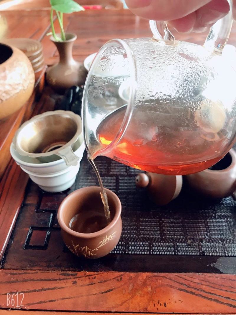 正宗原种六堡茶十年金花，陈茶剩四斤