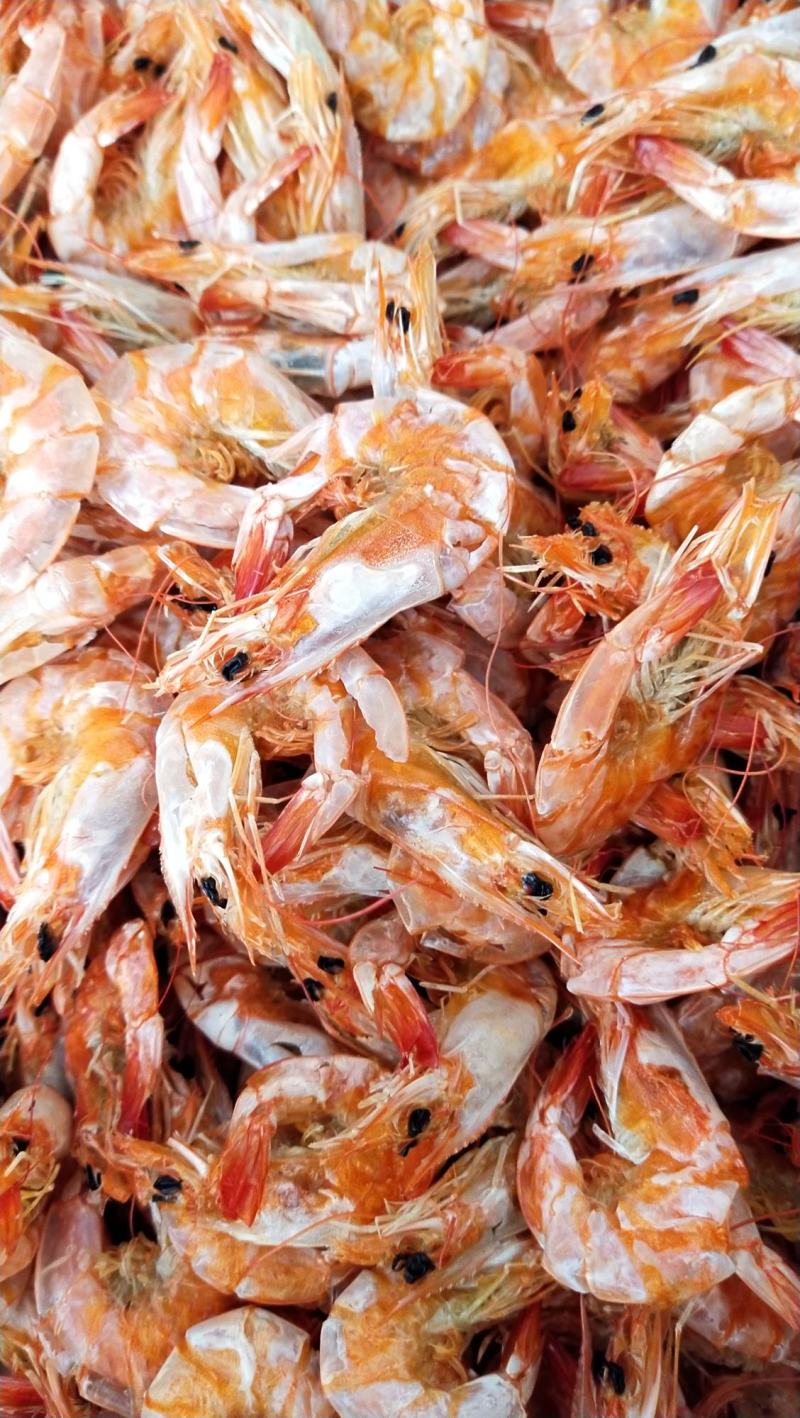 烤虾白虾虾干35条烤虾海鲜干货干货即食虾干