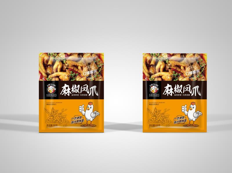 麻辣鸡爪，开袋即食优质原料工厂直供量大价优全国招代理