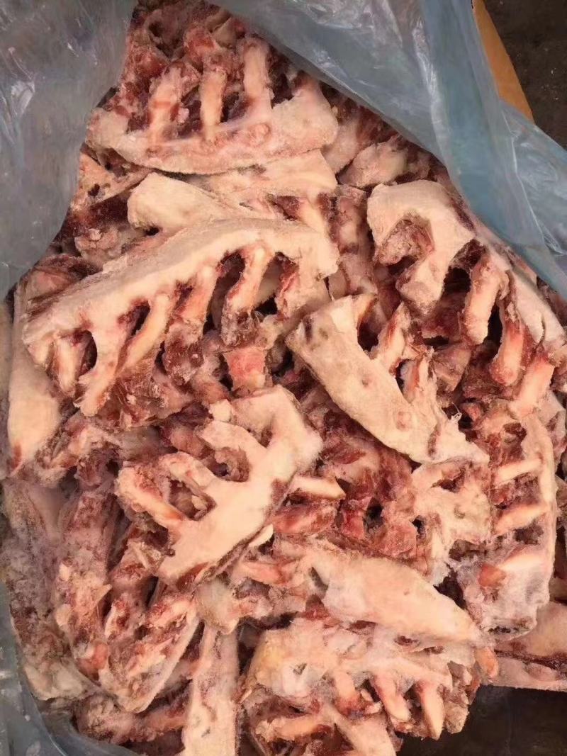 熬汤羊胸骨，羊胸叉骨，30斤一件，大量有货，厂家直销。