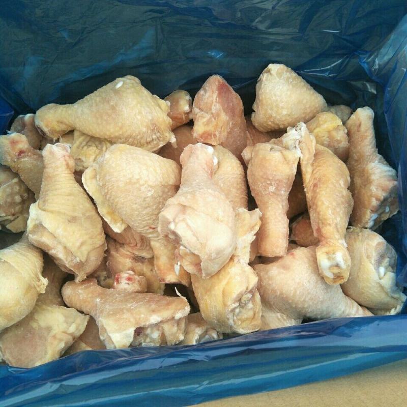 生鲜冷冻鸡腿鸡大腿一箱20斤70个头左右厂家直销快餐食堂