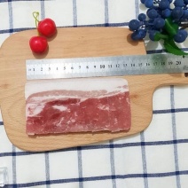 猪大肉片把子肉冷冻大肉块一箱20斤约100片包