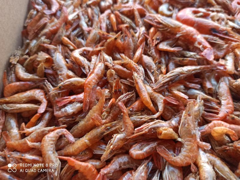天然淡水大红虾配上煎饼一卷吃饱了还想在来一张好看新鲜好吃