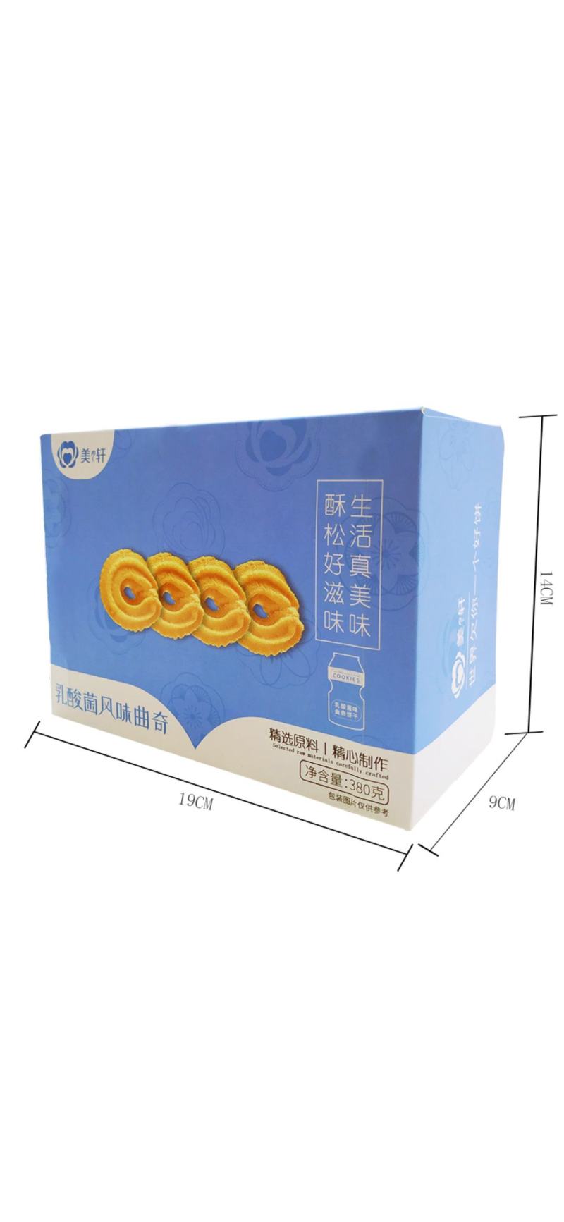 美轩香浓奶油乳酸菌饼干