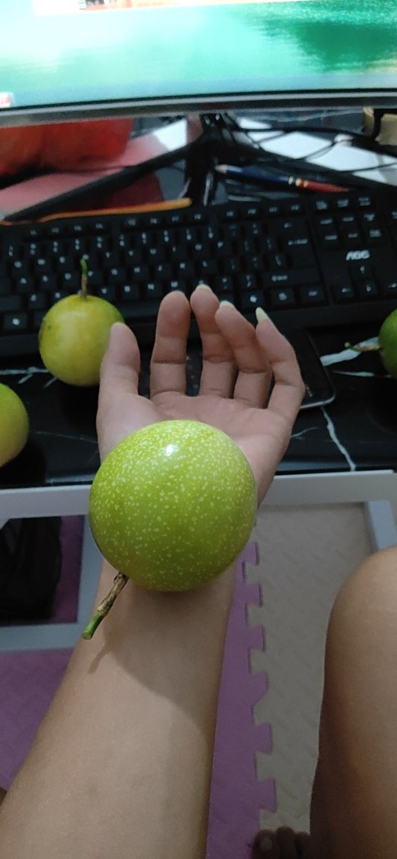 自种黄金百香果，支持大量批发！