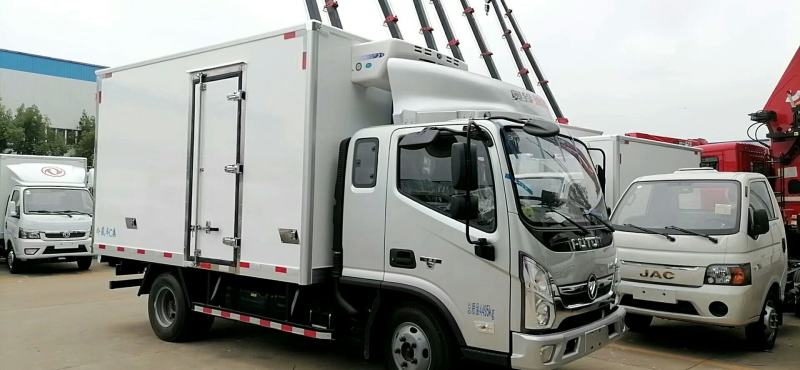 国六福田奥铃速运排半冷藏车