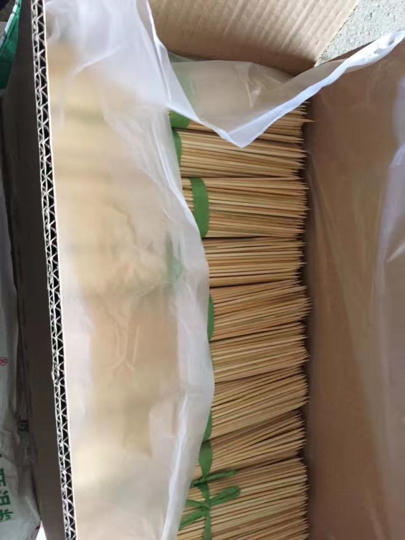 精品竹签（烧烤签/串串签/火锅签）厂家直销！可定制长度。