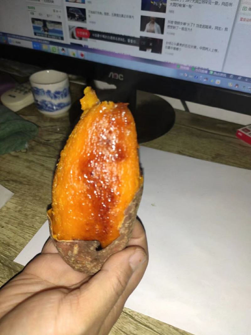 蜜薯蜜薯批发农户自产自销高岭沙土地种植蜜薯