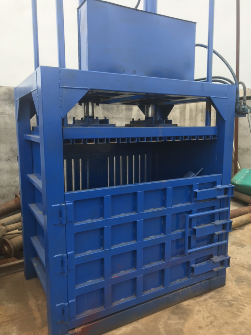 立式液压打包机塑料瓶压缩机小型废纸液压打包机
