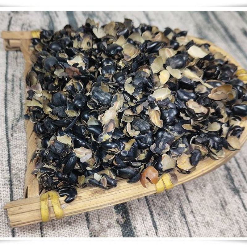 黑豆衣天然纯新货黑豆皮乌豆衣料豆衣500克