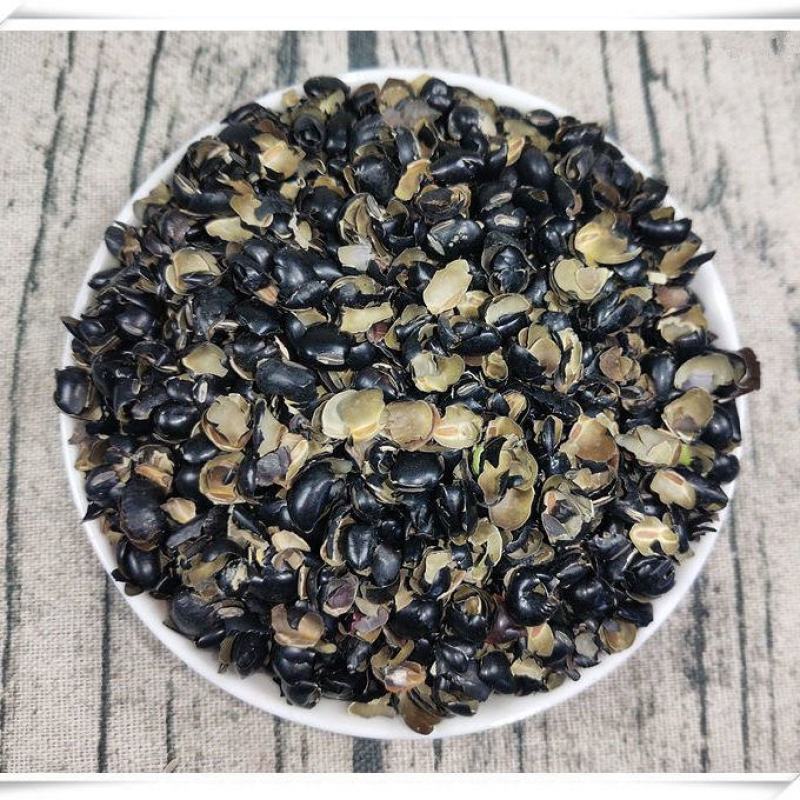 黑豆衣天然纯新货黑豆皮乌豆衣料豆衣500克