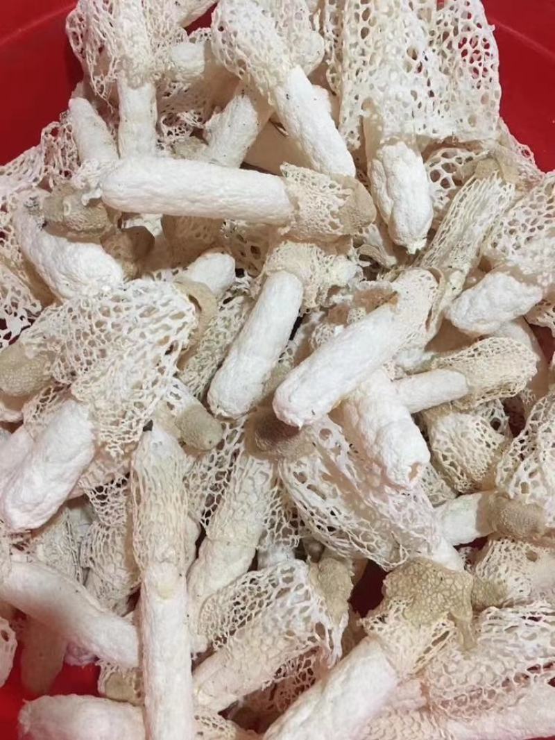 竹荪干货特产300g竹笙天然肉厚无硫熏福建特产新鲜菌菇