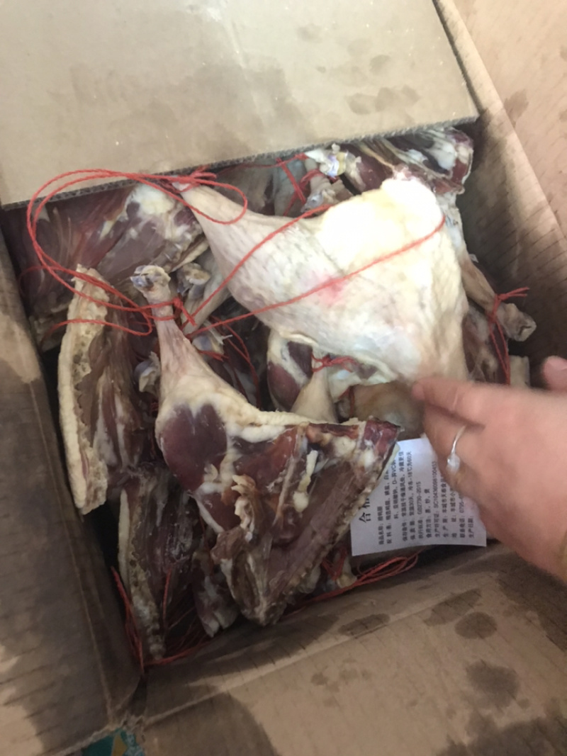 腊鸭腿腊味一件20斤非开片干度9成约