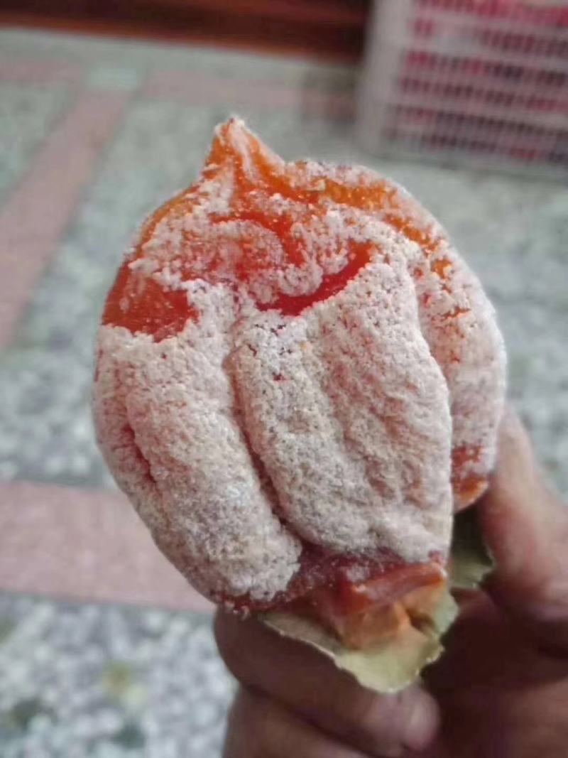 陕西富平柿饼农家自制天然降霜柿子饼独立袋装吊饼包邮