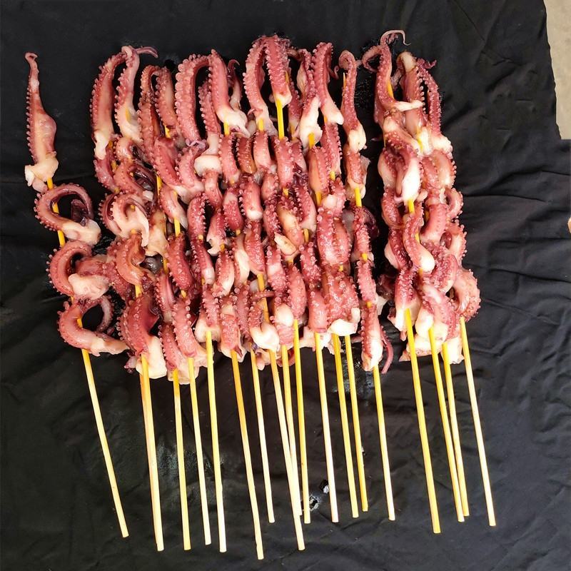 章鱼足串小凤舞串40g*200串新鲜不缩水苏浙沪皖包邮