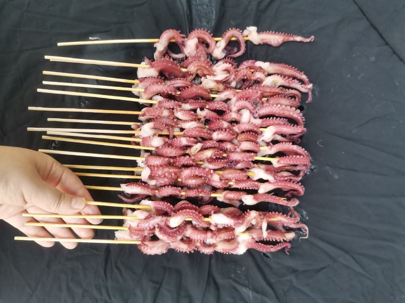 章鱼足串小凤舞串40g*200串新鲜不缩水苏浙沪皖包邮