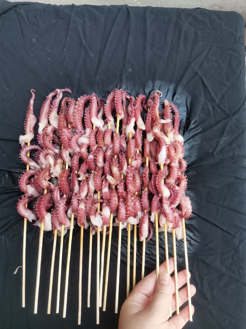 章鱼足串小凤舞串40g*200串新鲜不缩水苏浙沪皖包邮