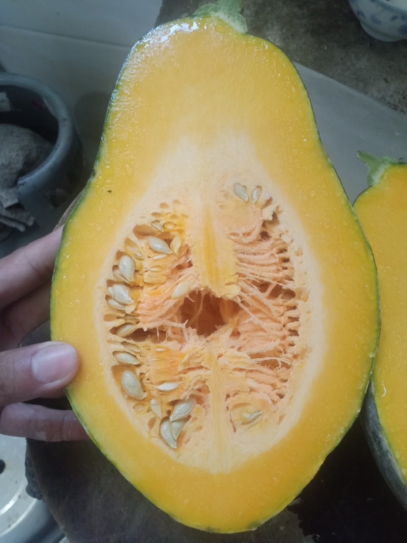 粤北瑶山农家自种香芋南瓜