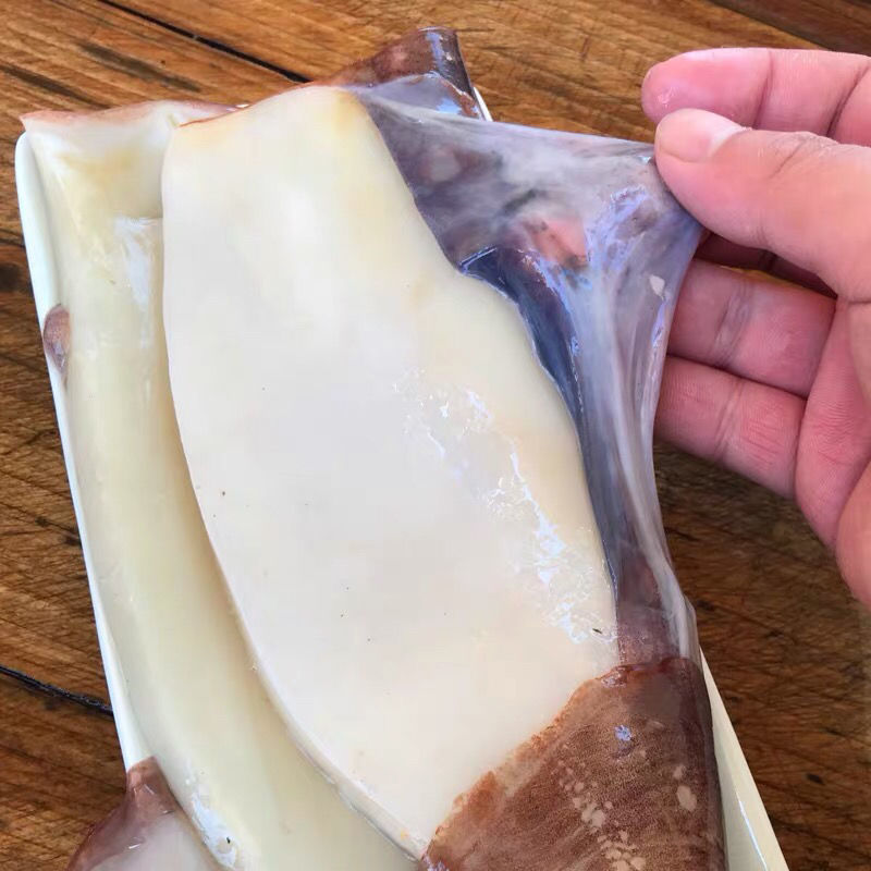 【免处理】新鲜大鱿鱼去头去内脏鱿鱼片八爪鱼章鱼烧烤火锅食