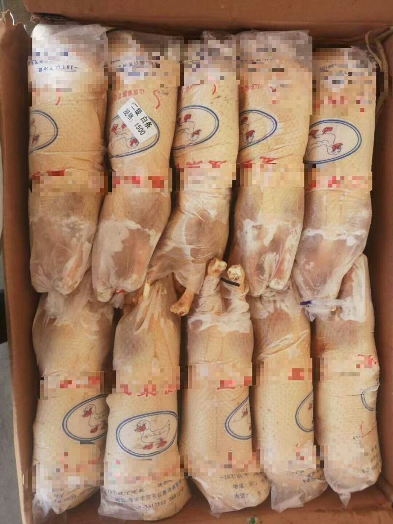 二级B白条鸭沂南樱桃谷瘦肉行，各个规格有货