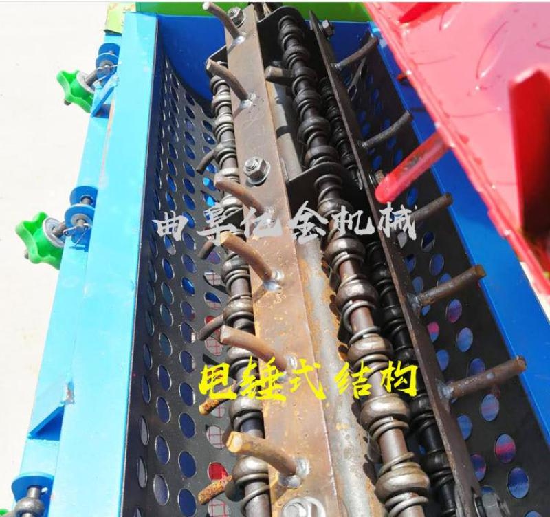 玉米脱粒机全喂入式稻麦脱粒机农用打谷机水稻高粱大豆打粒机