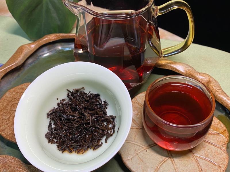 普洱熟茶特级散料500克特价:68元送茶盒一套厂家直