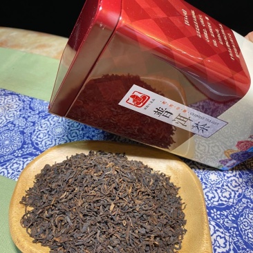 普洱熟茶特级散料500克特价:68元送茶盒一套厂家直